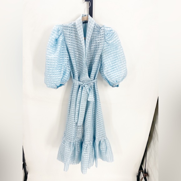 Stine Goya Chinie MIDI Wrap Dress Sz XS - Picture 9 of 11